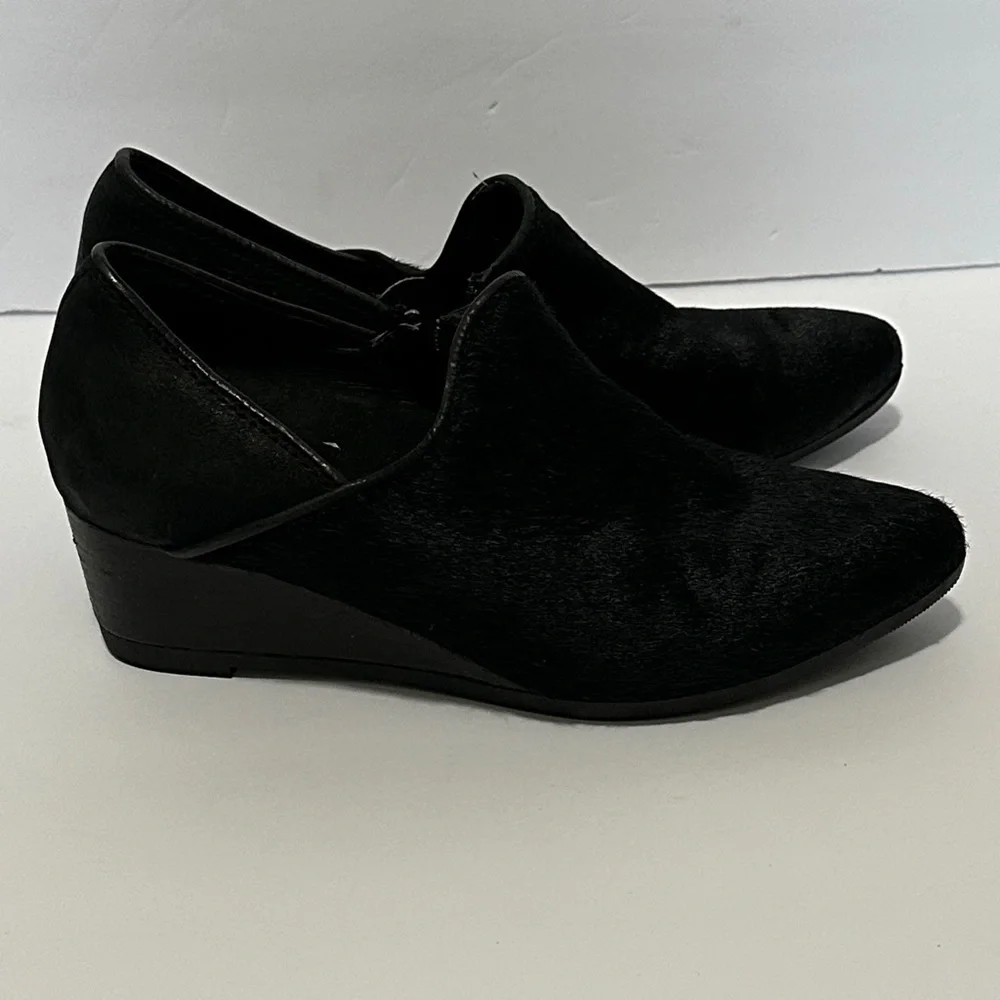 Bussola Weyburn Willow wedge ankle boots 37 or 6.5